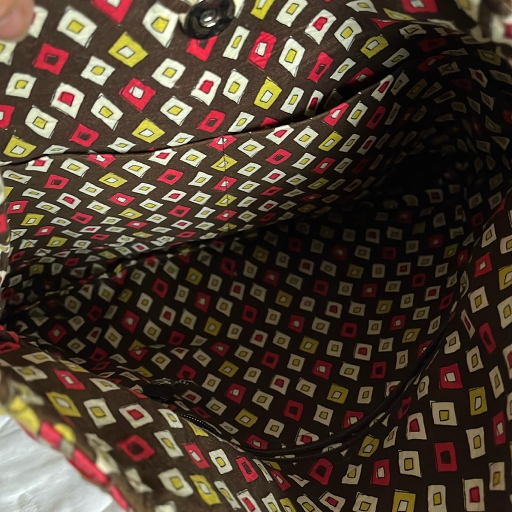 Vera Bradley Puccini Retired Pattern Tote - Picture 4 of 9